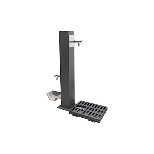 Fontaine à eau pour chiens - DUMUFU-03 - DEPORTES URBANOS - pour espace public / en fonte / en acier inoxydable