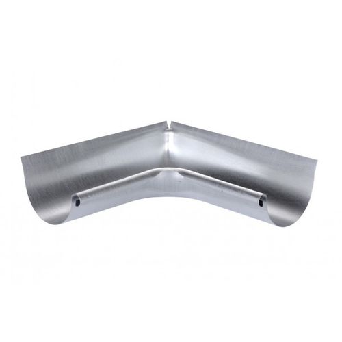 Gouttière en acier galvanisé - AIAG25 - Brico-Toiture - demi-ronde / d'angle