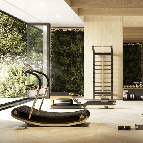 Tapis de course manuel - IRENA™ - PENT Luxury Home Furniture & Fitness Accessories - courbé / professionnel / résidentiel