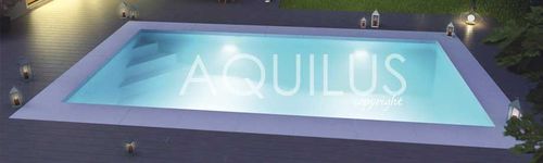 Piscine en panneaux - DOOPLEX - AQUILUS PISCINES - d'extérieur / enterrée / en acier