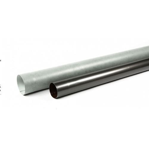 Tuyau de descente des eaux pluviales en aluminium prélaqué - RONDE - ARALTEC