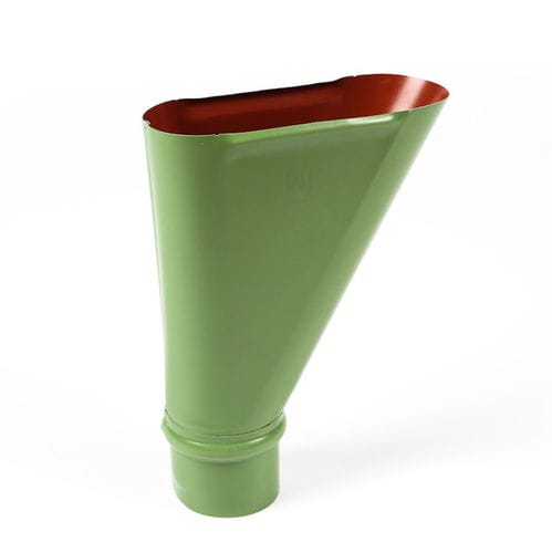 Raccord pour gouttière - CUVETTE LATÉRALE - ARALTEC - en aluminium / femelle / mâle