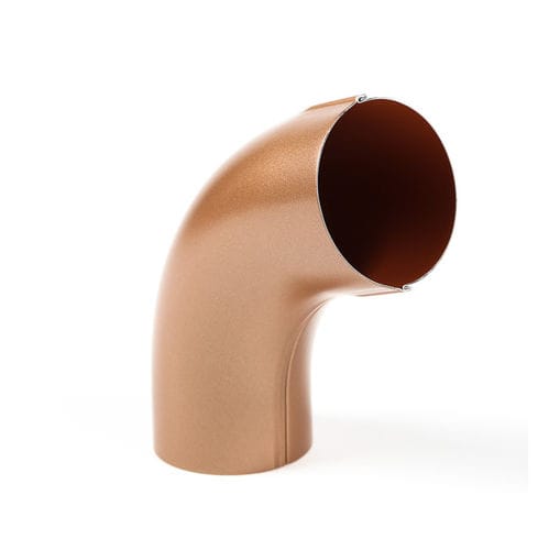 Raccord pour gouttière - LISSE - ARALTEC - en aluminium / coudé