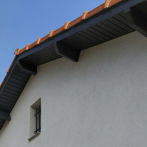 Lambris sol plafond - ARALTEC - en aluminium prélaqué / prélaqué / durable