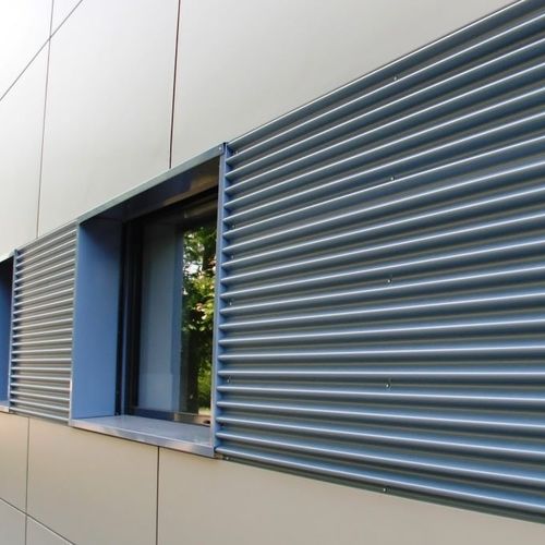 Bardage en plaques - BELG'ONDE - ArcelorMittal Building Solutions - en aluminium / en acier / en acier inoxydable