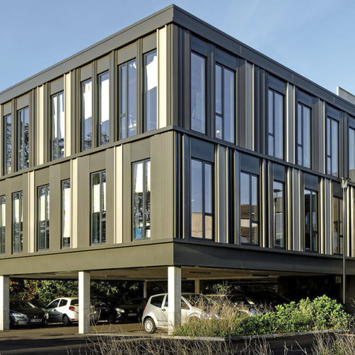 Bardage en lames - CRESCENDO® - ArcelorMittal Building Solutions - aluminium / en acier / en acier peint