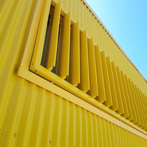 Tôle ondulée - HAIRPLUS® - ArcelorMittal Building Solutions - décorative / en acier galvanisé / colorée