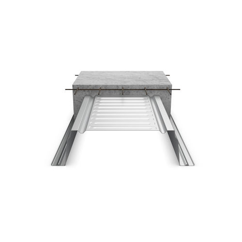 Plancher collaborant - COFRAPLUS® 220 - ArcelorMittal Building Solutions - préfabriqué / en acier galvanisé