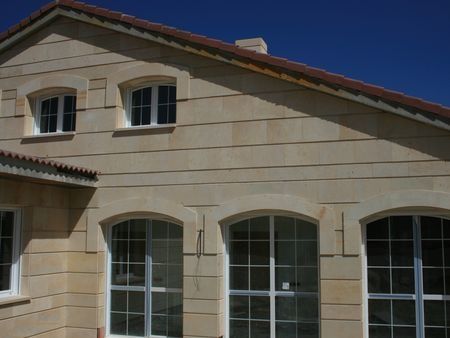 Bardage en panneaux - CONDADO® - ARENISCAS STONE - en pierre naturelle / en calcaire / rainuré