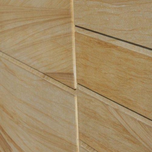 Bardage en plaques - CARAMELO® - ARENISCAS STONE - en pierre naturelle / en grès / texturé
