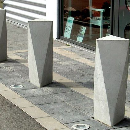Borne anti-stationnement - ROSAL STONES - de protection / en pierre / haute