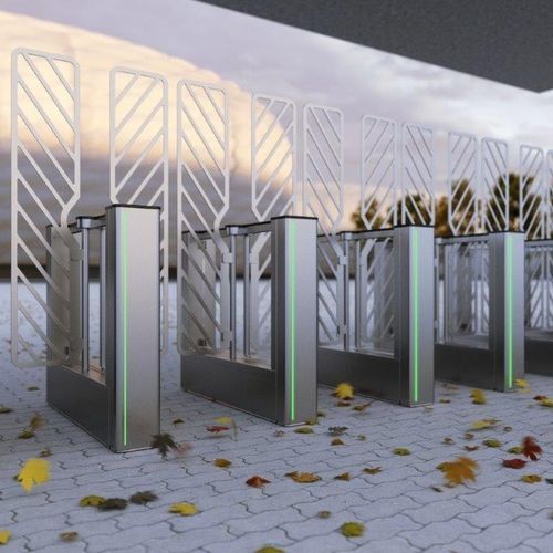Couloir rapide pour contrôle d'accès automatique - FIRSTLANE PLUS - AUTOMATIC SYSTEMS - de sécurité / en acier inoxydable / en acier