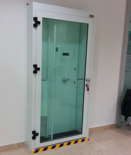 Sas de sécurité pour contrôle d'accès automatique - INTERLOCK 680 - AUTOMATIC SYSTEMS - vitré