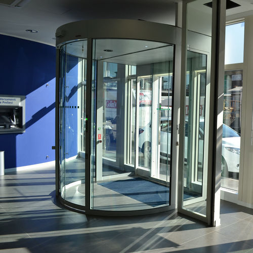 Sas de sécurité pour contrôle d'accès automatique - CLEARLOCK 660 - AUTOMATIC SYSTEMS - vitré