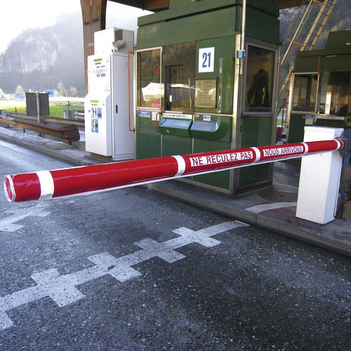 Barrière pour péage - BL 15 TOLL - AUTOMATIC SYSTEMS - levante / en aluminium anodisé / en fonte d'aluminium