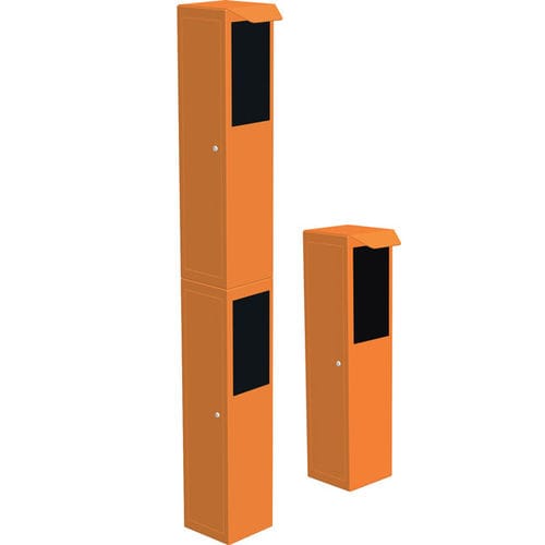 Borne pour lecteur de carte - BOR 235 - AUTOMATIC SYSTEMS - pour interphone / de station de charge / escamotable