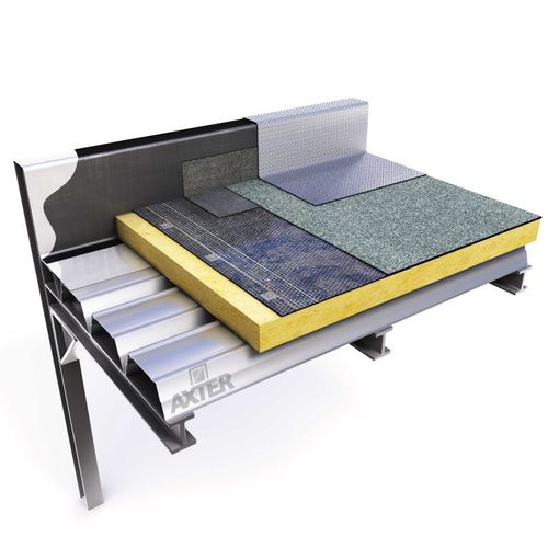 Membrane bitumineuse pour toiture-terrasse - TOPFIX® - AXTER - pour toiture végétalisée