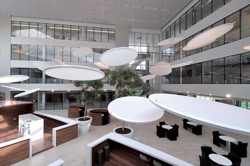 Plafond tendu en métal - LIGHTINGS - BARRISOL - en aluminium / en PVC / en toile