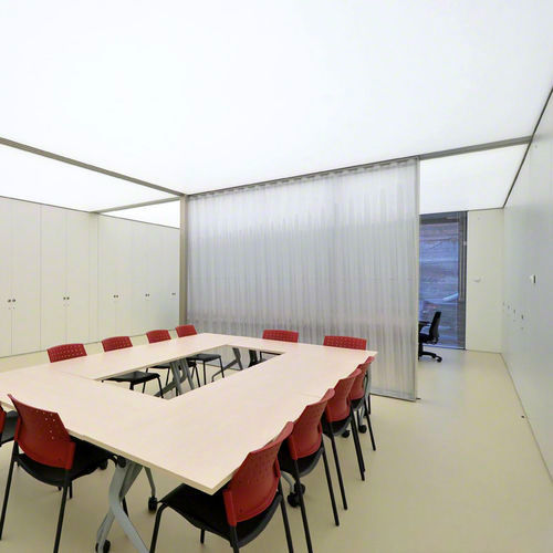Plafond tendu en aluminium - BIOSOURCÉE® - BARRISOL - en toile / en rouleau / pour bureau