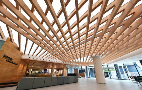 Plafond tendu en bioplastique - POLARIS - BARRISOL - en rouleau / pour bureau / pour entrée