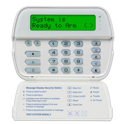 Clavier de commande pour installation domotique - RFK5564 - Digital Security Controls - mural