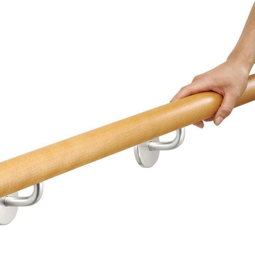Main courante en hêtre - 545 series - Vachette - en aluminium anodisé / en aluminium laqué