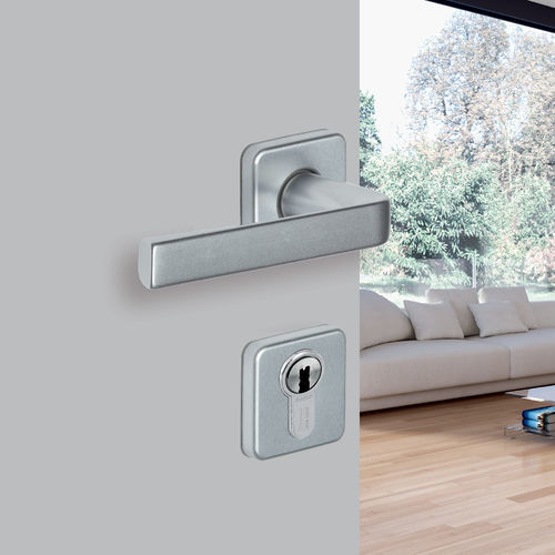 Poignée pour porte - Kaza - Vachette - en aluminium anodisé / contemporaine / résidentielle