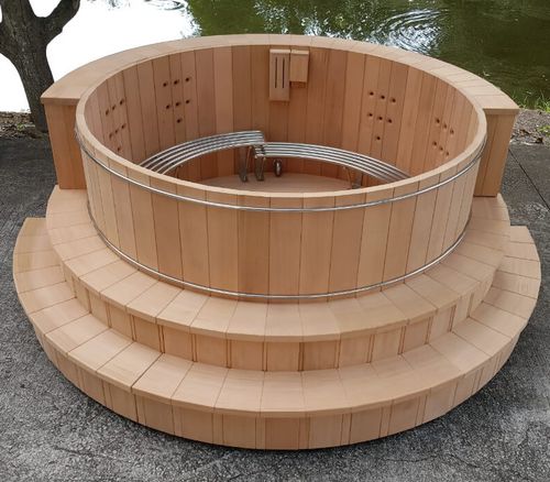 Bain nordique en cèdre - RCHT 220 - Swiss Thai Water Solution Co.,LTD - résidentiel / professionnel