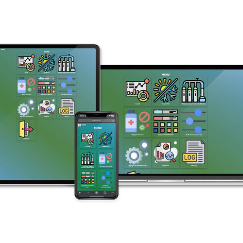 Logiciel de gestion - UBO® Manager Pro - Swiss Thai Water Solution Co.,LTD - de surveillance / de contrôle / pour commande à distance