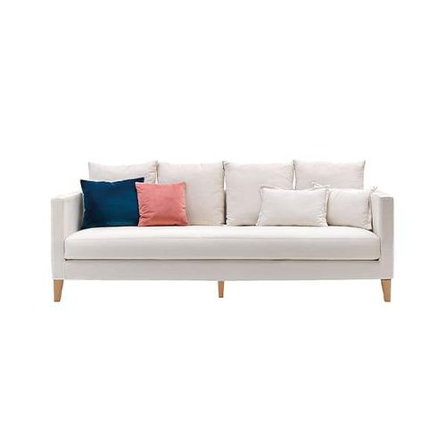 Canapé contemporain - VSF647 - Voila Spanish Furniture S.L. - en tissu / en cuir / gris