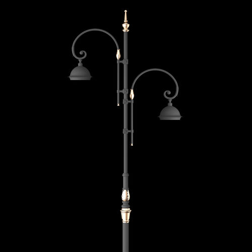 Lampadaire urbain - DRACO - Light34 Lighting - contemporain / en aluminium / en acier galvanisé