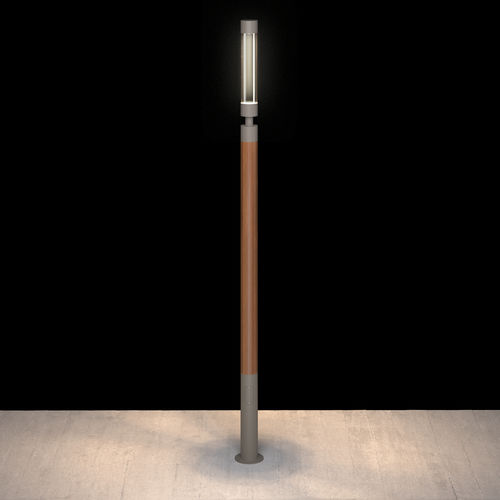 Lampadaire urbain - CIRCULAR  - Light34 Lighting - contemporain / en aluminium / en bois