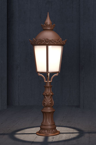 Borne d'éclairage de jardin - ORION C  - Light34 Lighting - classique / en fonte d'aluminium / à LED