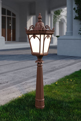 Borne d'éclairage de jardin - CARINA  - Light34 Lighting - classique / en fonte d'aluminium / à LED