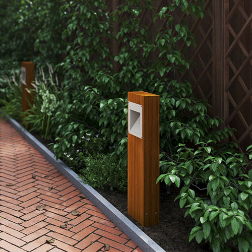 Borne d'éclairage de jardin - DROP - Light34 Lighting - urbaine / contemporaine / en aluminium