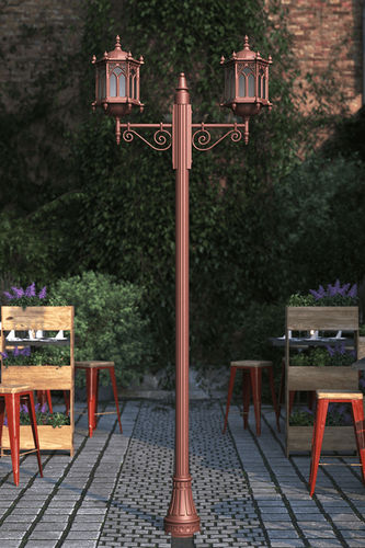 Lampadaire de jardin - ERIDANI - Light34 Lighting - classique / en aluminium / à LED
