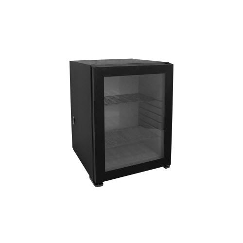 Minibar vitré - ELITE - Omnitec Italia - avec porte battante / avec éclairage intégré / pour hôtel