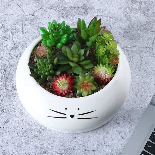 Pot de jardin en céramique - AN0040 - Guangzhou Ancooly Gardening LTD - en îlot / rond / résidentiel