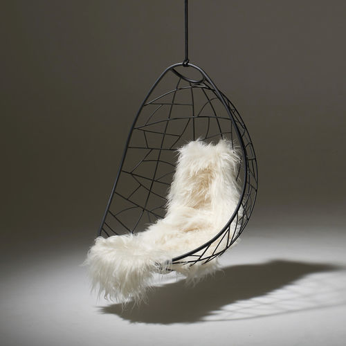 Fauteuil suspendu - NEST EGG - Studio Stirling - contemporain / en tissu / en acier