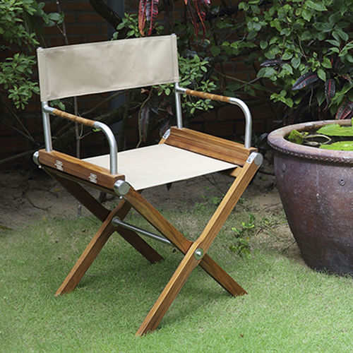 Chaise de jardin contemporaine - COCKPIT  - Beltempo USA - d'extérieur / en acier inoxydable / en tissu acrylique