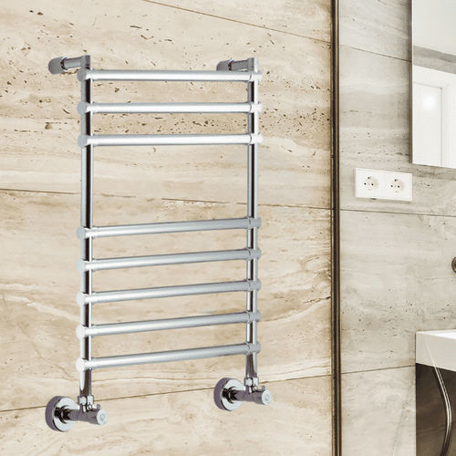 Sèche-serviettes à eau chaude - 464/8 - CaloriferiOnline - 0...500 w / contemporain / en laiton