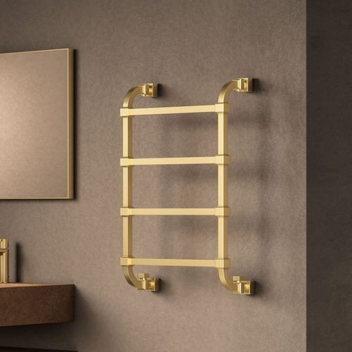 Sèche-serviettes à eau chaude - 732  - CaloriferiOnline - 0...500 w / contemporain / en laiton