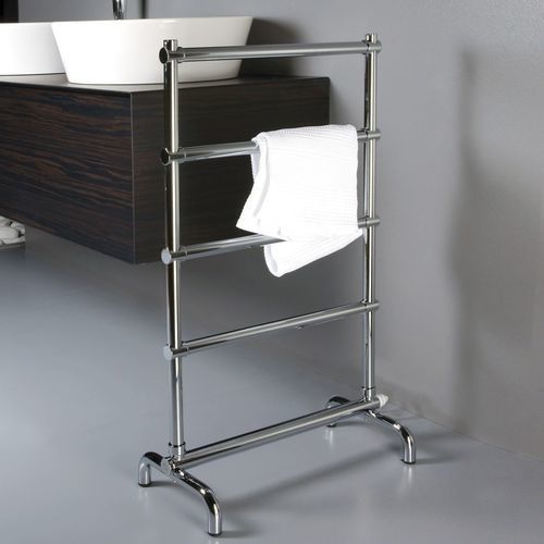 Sèche-serviettes électrique - 556  - CaloriferiOnline - contemporain / en laiton / chromé