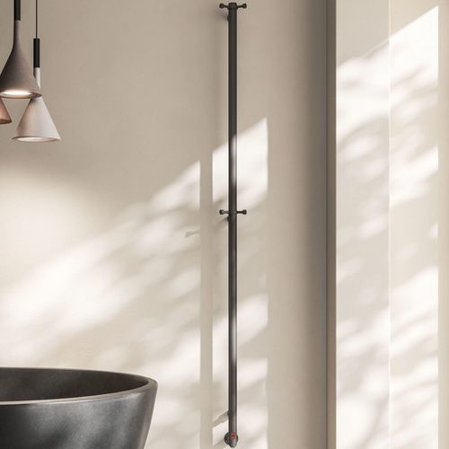 Sèche-serviettes électrique - 616/X/L - CaloriferiOnline - 0...500 w / contemporain / en laiton