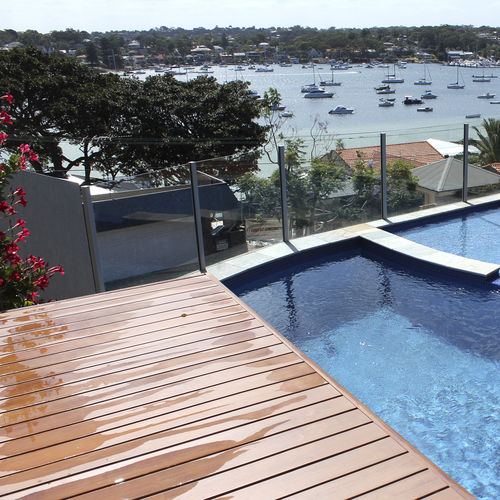 Lame de terrasse en bois composite - DB14428 - Innowood - aspect bois / professionnelle / durable