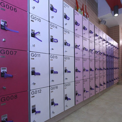 Casier de rangement en stratifié haute pression - DEBO-LOCKER-08 - DEBO - professionnel / pour établissement public / pour école