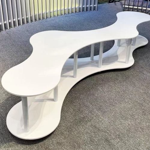 Banc design original - DEBO-FURNITURE-16 - DEBO - en HPL / sans dossier / sans accoudoirs