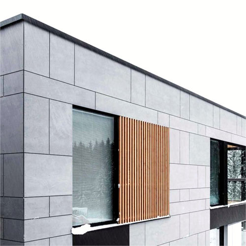 Bardage en panneaux - DEBO HUWAI-HPL™ Compact Exterior Design Decor02 - DEBO - en HPL / à clipser / durable