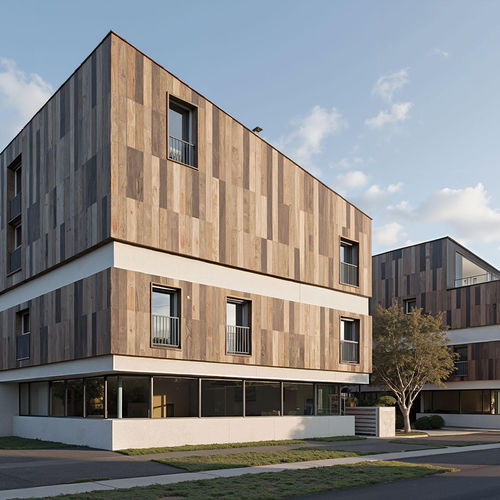 Bardage en lames - HUWAI-HPL Siding - DEBO - en HPL / vertical / horizontal