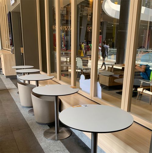 Plateau de table en HPL - DEBO - résistant à la chaleur / anti-abrasion / antitache
